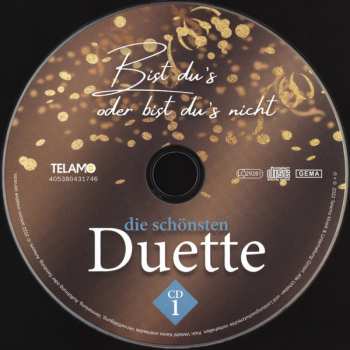 2CD Various: Bist Du's Oder Bist Du's Nicht - Die Schönsten Duette 441816