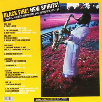3LP Various: Black Fire! New Spirits! Radical And Revolutionary Jazz In The U.S.A. 1957 - 1982 405917
