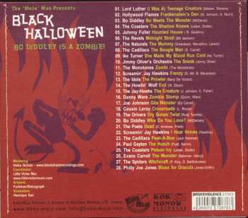 CD Various: Black Halloween (Bo Diddley Is A Zombie!) 115532