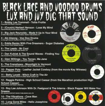 CD Various: Black Lace And Voodoo Drums (Lux And Ivy Dig That Sound) 442130