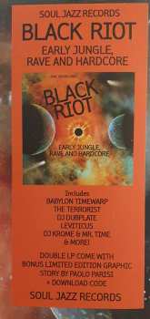 2LP Various: Black Riot (Early Jungle, Rave And Hardcore) LTD 60487