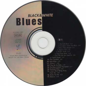 2CD Various: Black & White Blues 289361