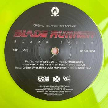 LP Various: Blade Runner: Black Lotus (Original Television Soundtrack) CLR 447129