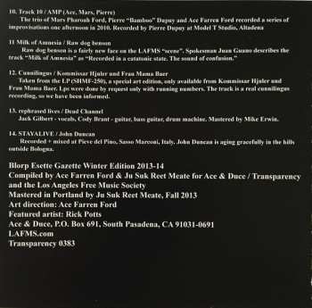 CD Various: Blorp Esette Gazette: Volume Two - Winter 2013 - 2014