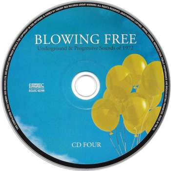 4CD/Box Set Various: Blowing Free: Underground & Progressive Sounds Of 1972 446735