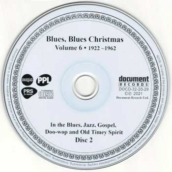 2CD Various: Blues, Blues Christmas Volume 6: 1922 - 1961 431591