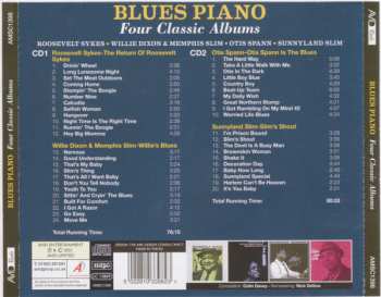 2CD Various: Blues Piano - Four Classic Albums 534726