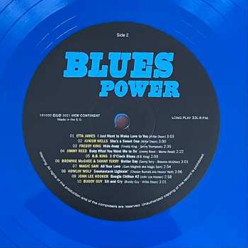 LP Various: Blues Power - 20 Original All-Time Classics  CLR 424924
