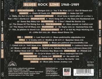 2CD Various: Blues Rock Line 1968-1989