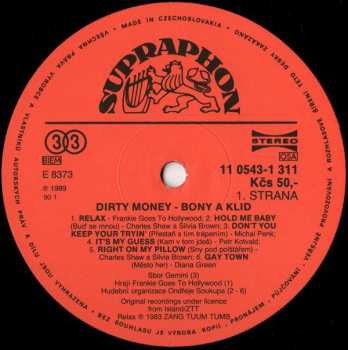 LP Various: Bony A Klid / Dirty Money - Hudba Z Filmu / Original Soundtrack 42645