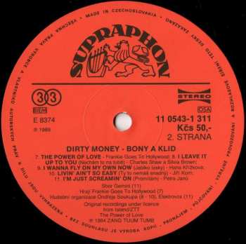 LP Various: Bony A Klid / Dirty Money - Hudba Z Filmu / Original Soundtrack 42645