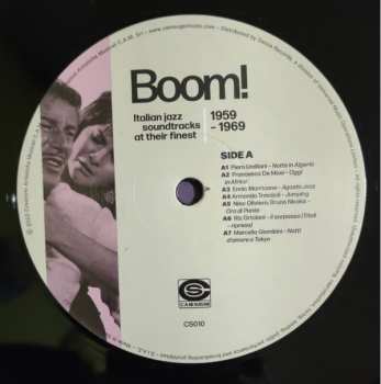 2LP Various: Boom! Italian Jazz Soundtracks At Their Finest (1959-1969) 423751