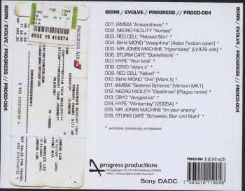 CD Various: Born / Evolve / Progress LTD | NUM