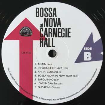 LP Various: Bossa Nova At Carnegie Hall LTD 457460