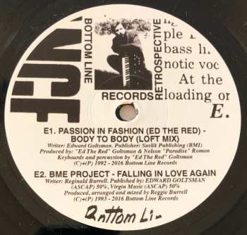 3LP Various: Bottom Line Records Retrospective 394468