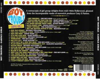 CD Various: Boy Trouble - Garpax Girls 285706