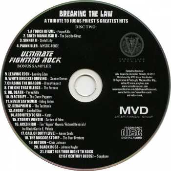 2CD Various: Breaking The Law: A Tribute To Judas Priest's Greatest Hits 109035