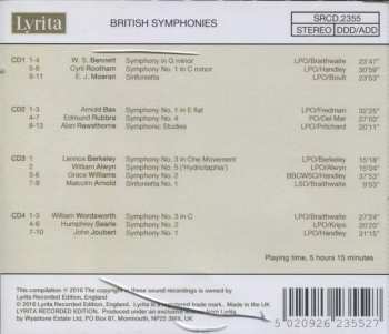 4CD Various: British Symphonies 295016