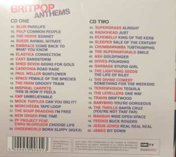2CD Various: Britpop Anthems 540226