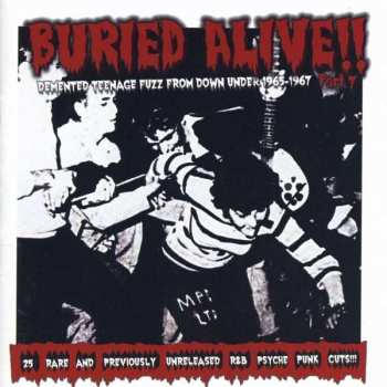 CD Various: Buried Alive!! Part 7 (Demented Teenage Fuzz From Down Under 1965-1967) 433028