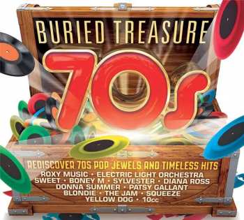3CD Various: Buried Treasure 70s 425263