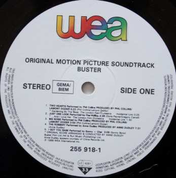 LP Various: Buster - Original Motion Picture Soundtrack 512356
