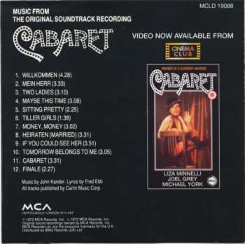 CD Various: Cabaret - Original Soundtrack Recording 261810