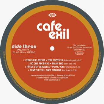 2LP Various: Cafe Exil (New Adventures In European Music 1972-1980) 60355