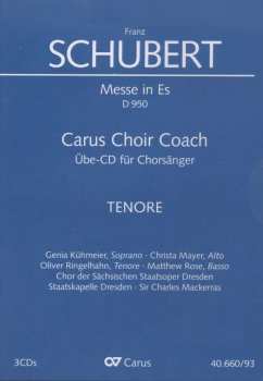 Album Various: Carus Choir Coach: Schubert, Messe Es-dur D.960