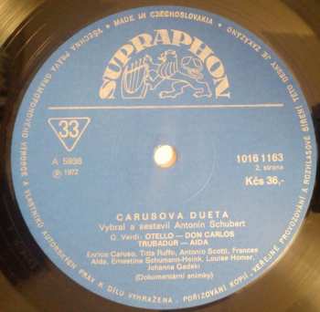 LP Various: Carusova Dueta (81 2) 309888