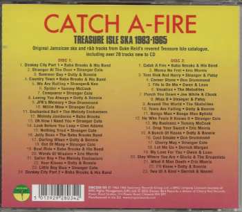 2CD Various: Catch A-Fire • Treasure Isle Ska 1963-1965 421838