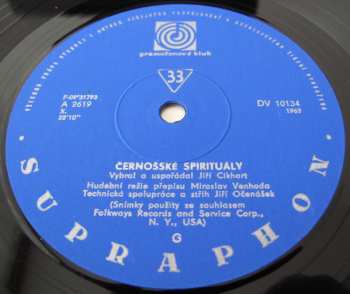 LP Various: Černošské Spirituály 50382