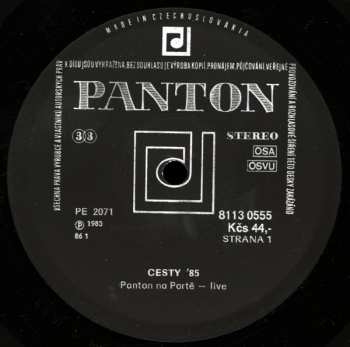 LP Various: Cesty '85 (Panton Na Portě — Live) 129154