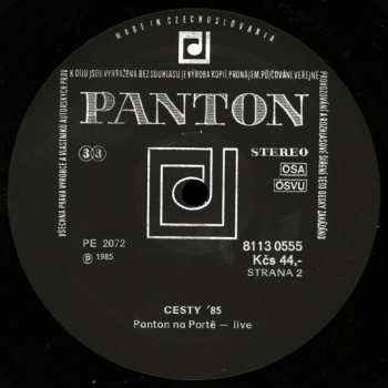 LP Various: Cesty '85 (Panton Na Portě — Live) 129154