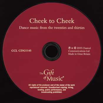 CD Various: Cheek To Cheek - Dance Music From The Twenties & Thirties 313980
