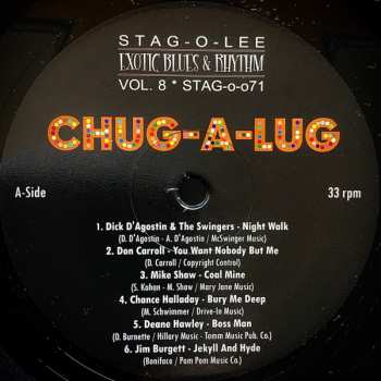 EP Various: Chug-A-Lug (Blues & Rhythm, Popcorn, Exotica & Tittyshakers Vol. 8) 258976