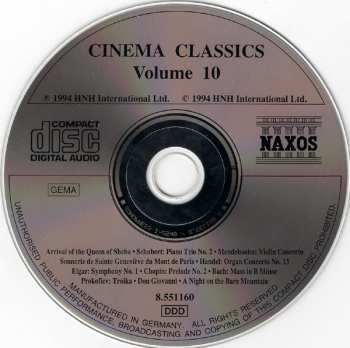 CD Various: Cinema Classics 10 369677