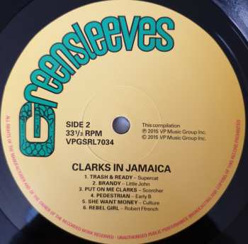 LP Various: Clarks In Jamaica  86080
