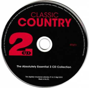 3CD Various: Classic Country 425169