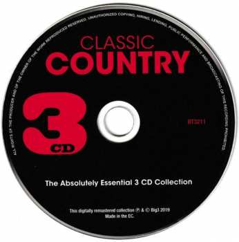 3CD Various: Classic Country 425169