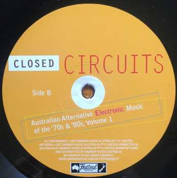 2LP Various: Closed Circuits Australian Alternative Electronic Music Of The '70s & '80s, Volume 1 433648