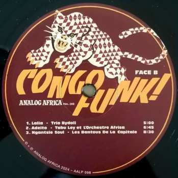 2LP Various: Congo Funk! Sound Madness From The Shores Of The Mighty Congo River (Kinshasa​/​Brazzaville 1969​-​1982) 536780