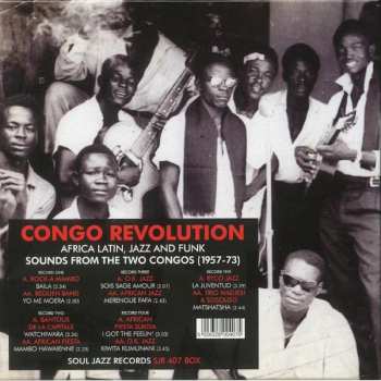 5SP/Box Set Various: Congo Revolution : African Latin, Jazz And Funk Sounds From The Two Congos (1957-73) 74624