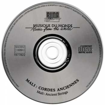 CD Various: Mali : Cordes Anciennes (Mali : Ancient Strings) 338071