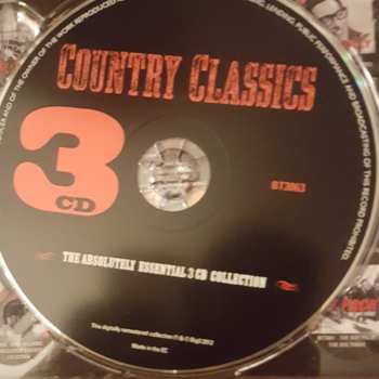 3CD Various: Country Classics The Absolutely Essential  CD Collection 100977