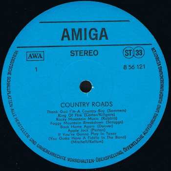 LP Various: Country Roads 425517