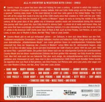 10CD/Box Set Various: Country & Western 200 No.1 Hits  119159