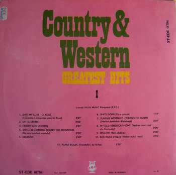 LP Various: Country & Western Greatest Hits I 69682