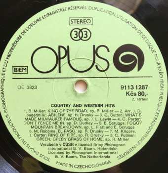 LP Various: Country & Western Hits 331973