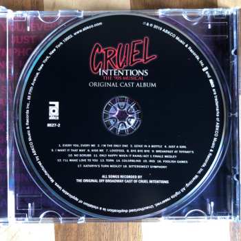CD Various: Cruel Intentions The Musical (Original Cast Album) 541591